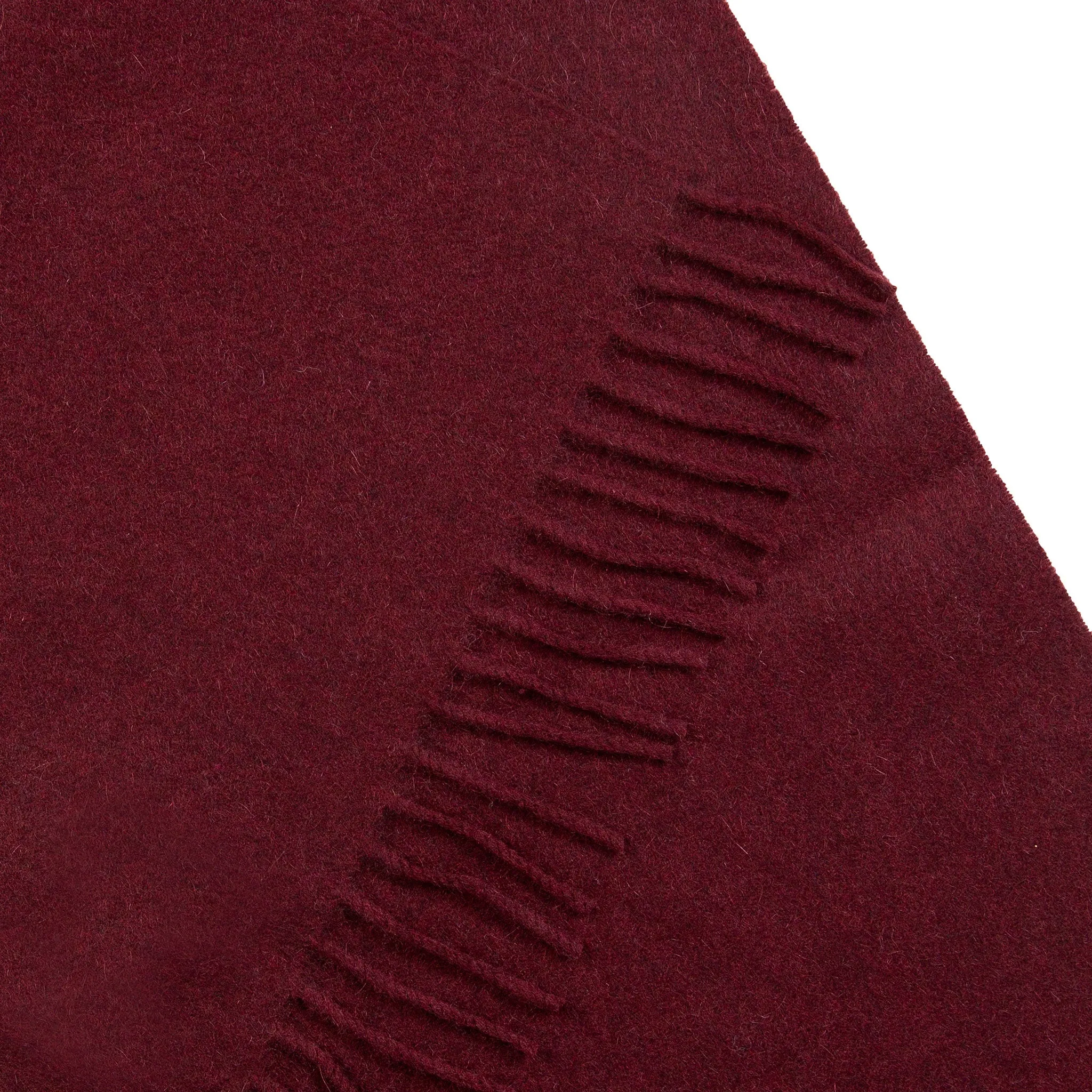 Heritage Plain Cashmere Scarf with Tassels