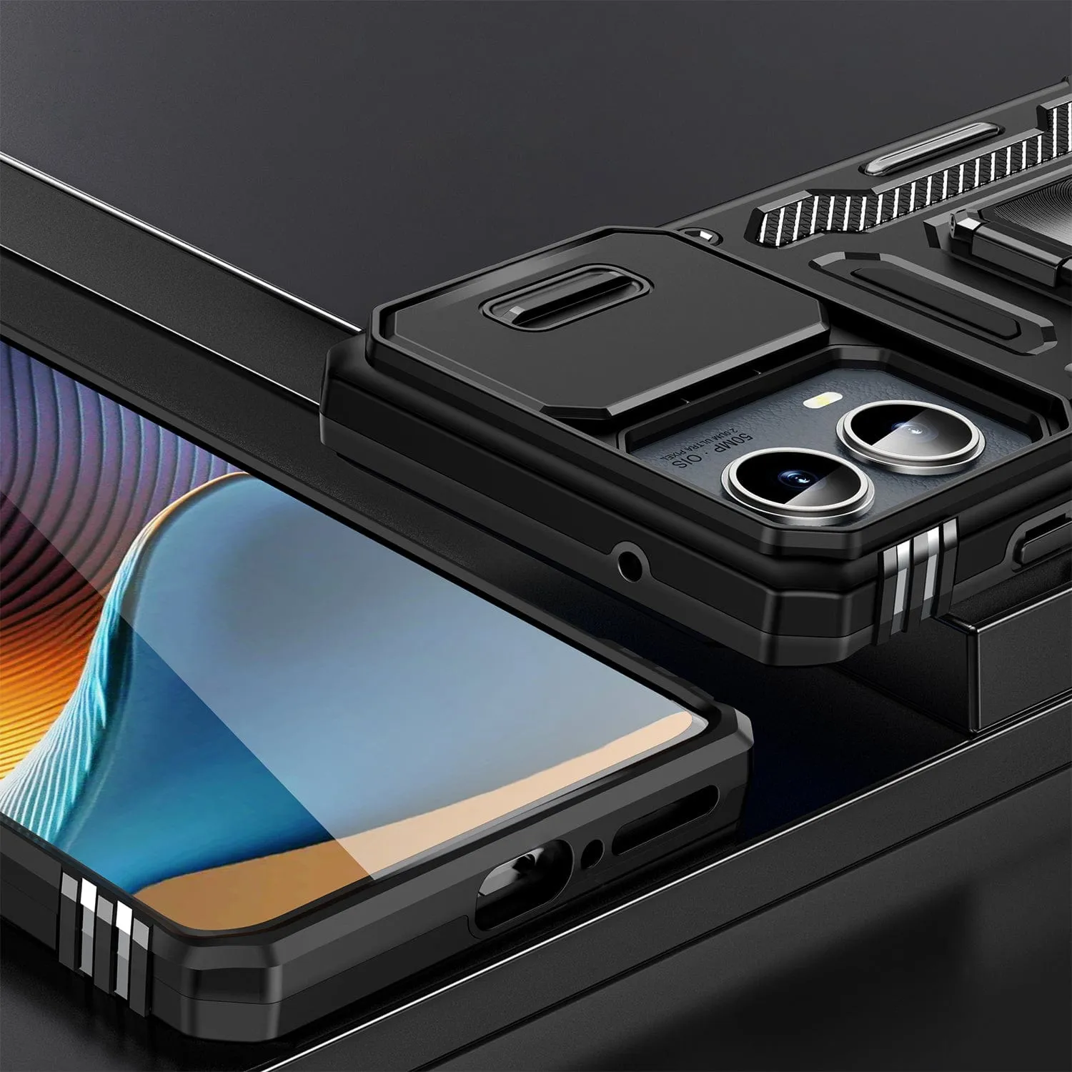 Raider Series Heavy-Duty CamShield Case - Motorola Edge (2024) - CP00618 CP00619 CP00620