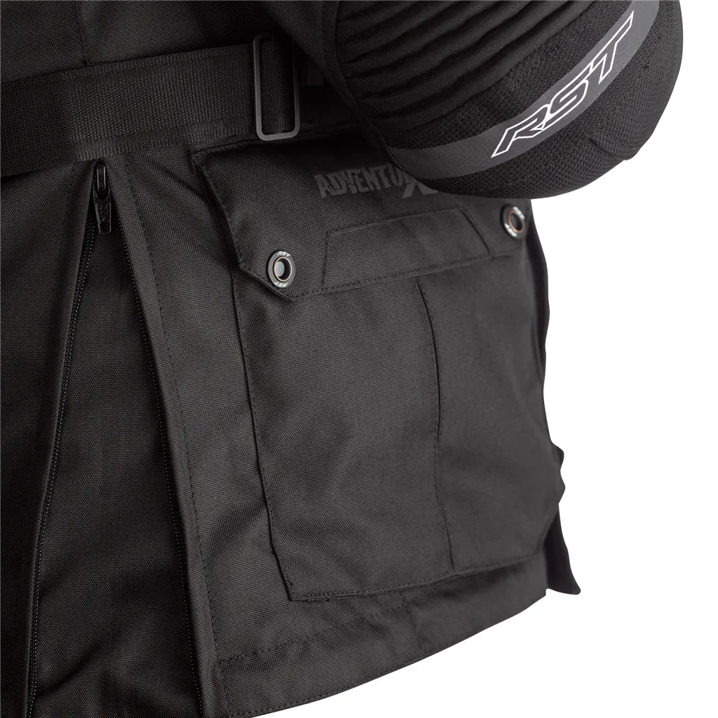 RST Pro Series Adventure-X Mens Textile Jacket - Black/Black