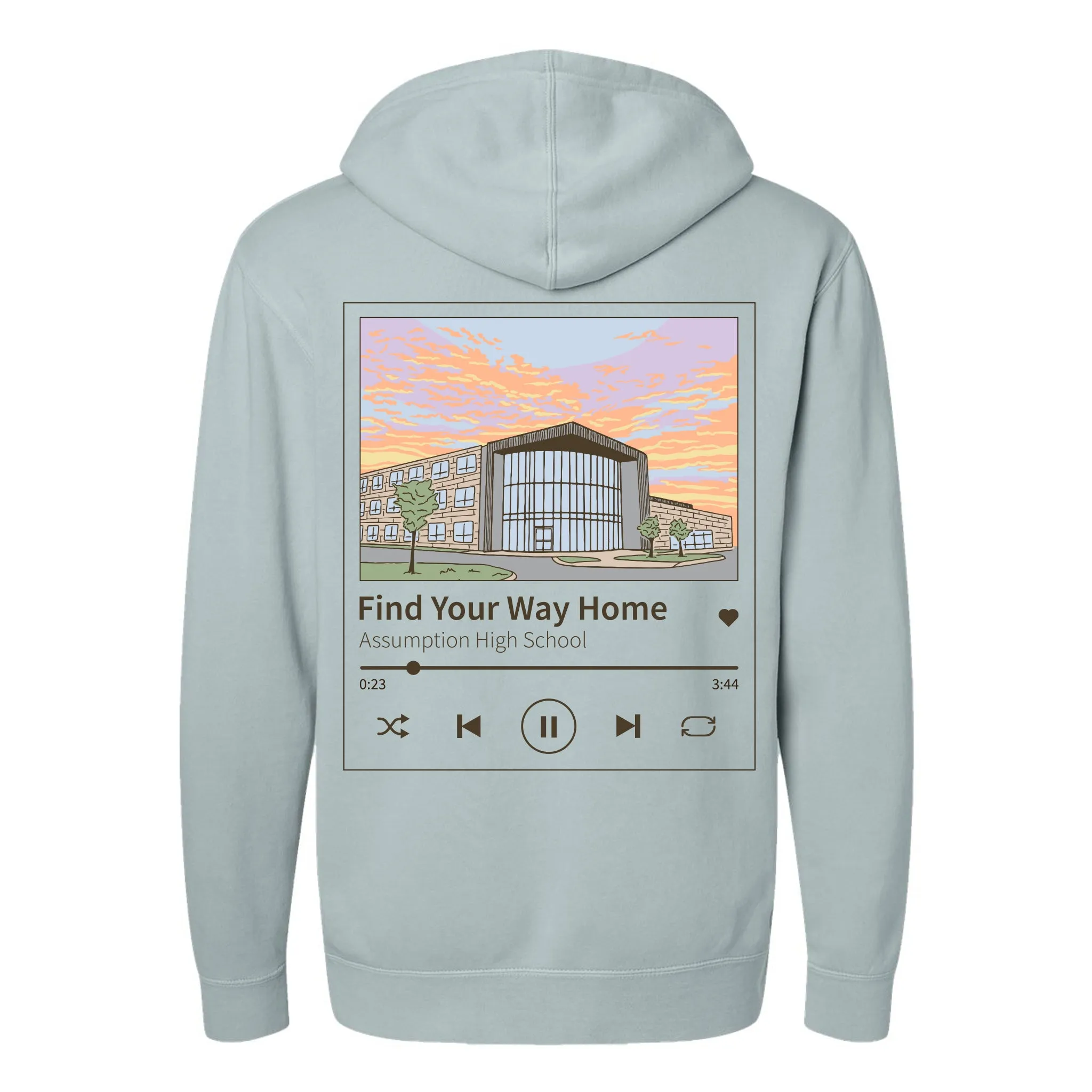 Sweatshirt - Hoodie - Sage - Find Your Way Home